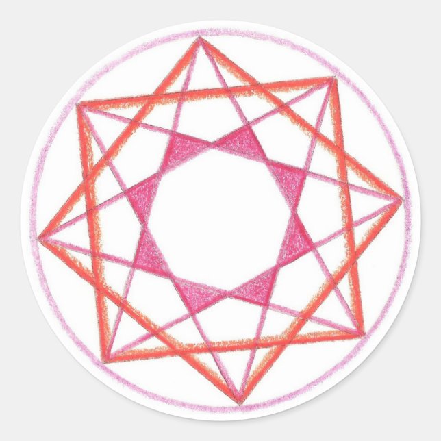 Adesivo Mestre Mandala #2 (Frente)