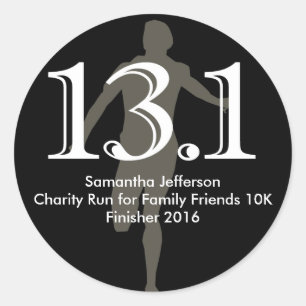 Adesivo Mestre Personalizado 13.1 Meia Maratona