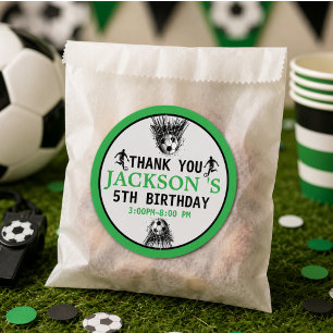 Adesivo Meta! Festa de 5 anos de Futebol