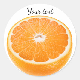 Adesivo Metade de laranja