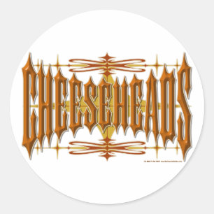 Adesivo Metal de Cheeseheads