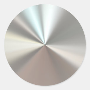 Adesivo Metal de prata artístico