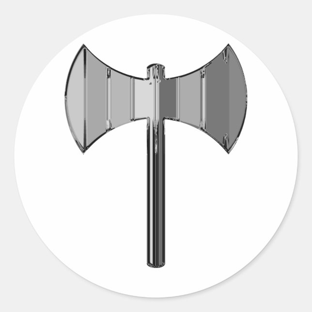 Adesivo Metal Labrys (Frente)