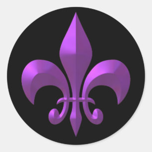 Adesivo Metálico roxo