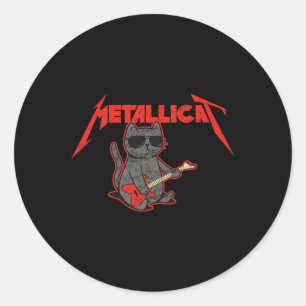 Adesivo Metallicat - Engraçado Cat 3