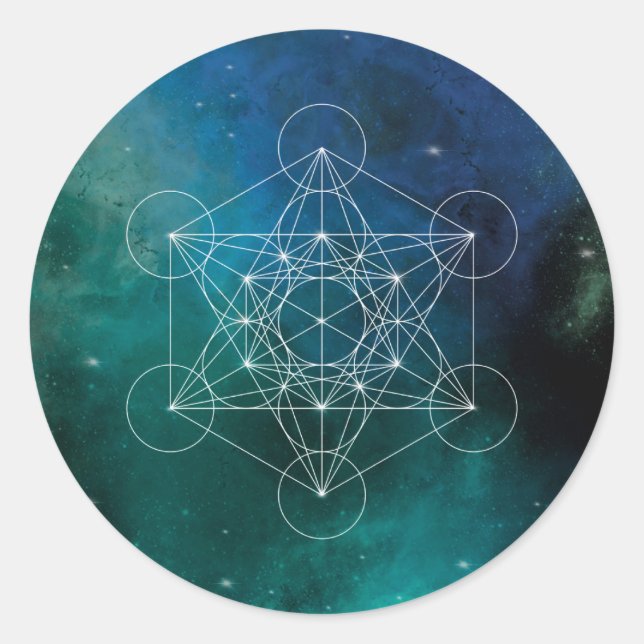 Adesivo Metatron, chakra,zen,geométrico sagrado, anjo, esp (Frente)