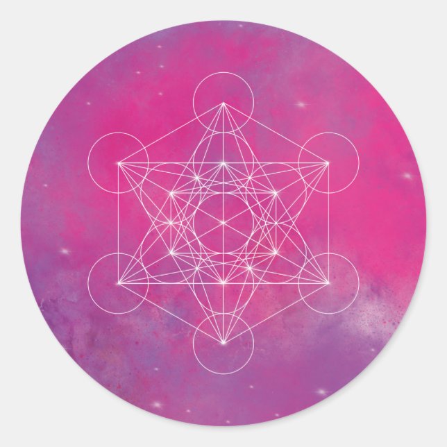 Adesivo Metatron, chakra,zen,sacred geometric, angel (Frente)