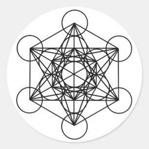 Adesivo Metatron Cube