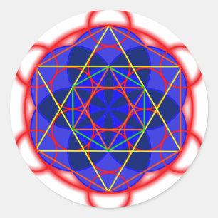 Adesivo Metatron RedBlue
