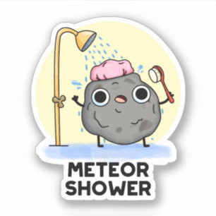 Adesivo Meteor Chá Funny Science Pun