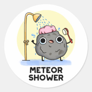 Adesivo Meteor Chá Funny Science Pun