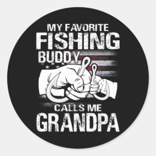 Adesivo Meu Amigo De Pesca Favorito Me Chama Avô