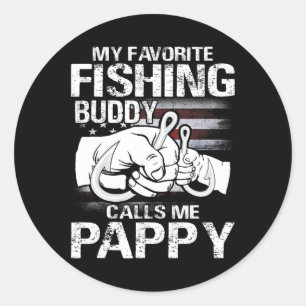 Adesivo Meu Amigo de Pesca Favorito Me Chama de Papai