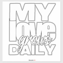 Meu Amor Cresce Diariamente