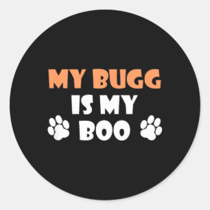 Adesivo Meu Bichinho É Meu Amor Halloween Dono de Cachorro