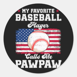 Adesivo Meu Bysebyll Player Favorito Me Chama Pawpaw Flag