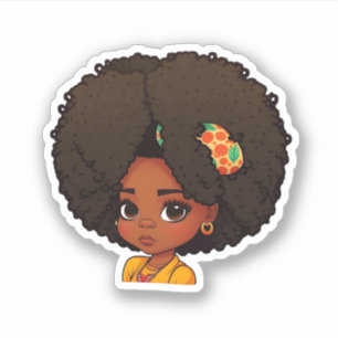 Adesivo Meu Cabelo Natural - Presente Afrocentrico