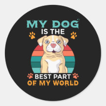 Meu Cachorro É A Melhor Parte Do Meu Mundo
