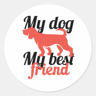 Adesivo meu cachorro meu melhor amigo