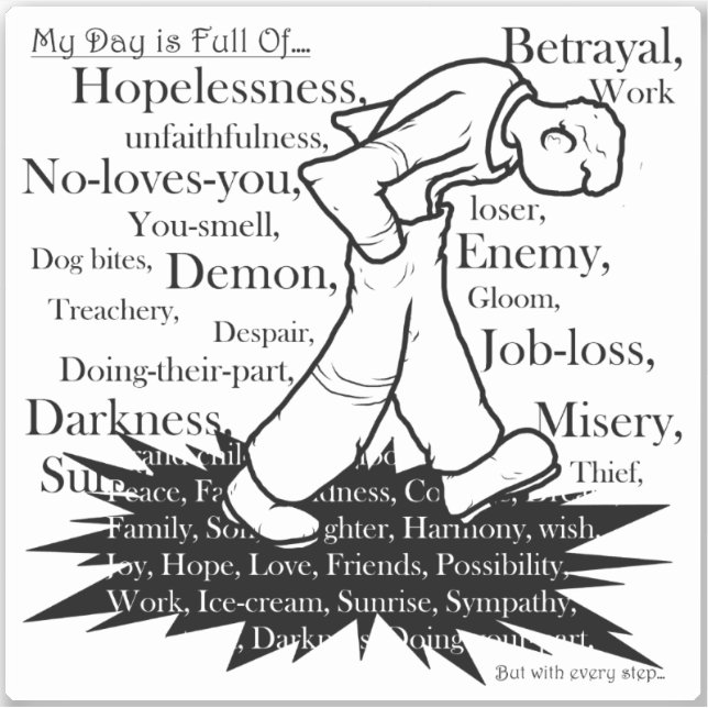 Adesivo Meu Caminho É Meu2 (Frente)