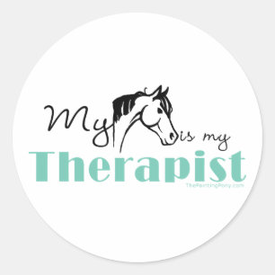 Adesivo Meu Cavalo é Meu Terapeuta