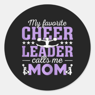 Adesivo Meu Cheerleader Favorito Me Chama Mãe Saúde Mãe Me