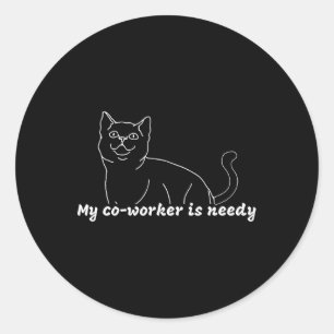 Adesivo Meu Colega De Trabalho É Caro - Trabalho Engraçado