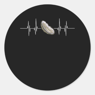 Adesivo Meu coração bate por Oyster, trocadilho Oyster