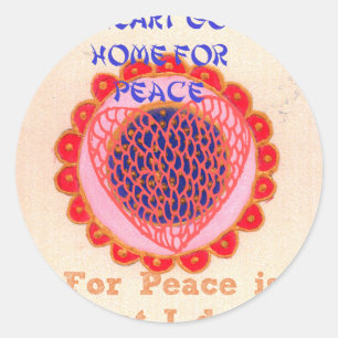 Adesivo Meu coração vai para casa para a paz.png