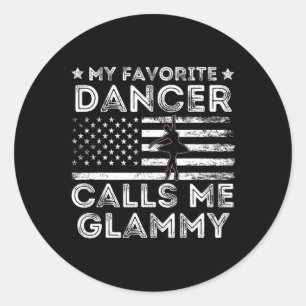 Adesivo Meu Dançarino Favorito Me Chama Balé De Dança Glam