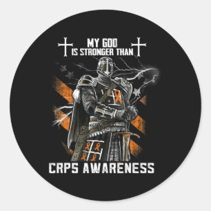 Adesivo Meu Deus É Mais Forte Do Que A Consciência Do Crps