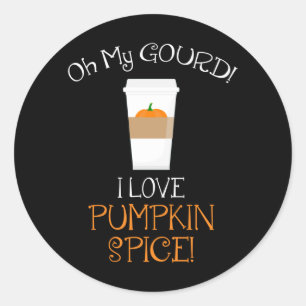 Adesivo Meu Deus! Eu Adoro Pumpkin Spice!