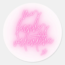 Adesivo Meu Engraçado Namorados Round Sticker