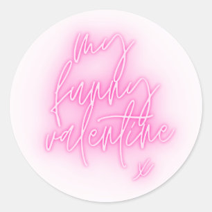 Adesivo Meu Engraçado Namorados Round Sticker