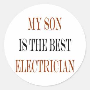 Adesivo Meu filho é o melhor eletricista