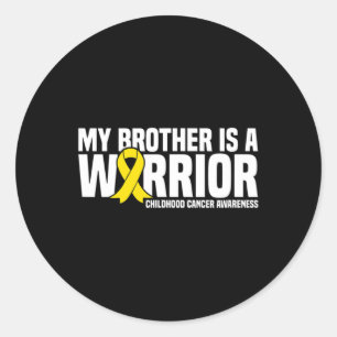 Adesivo Meu Irmão é uma Consciência de Canceres de Infânci
