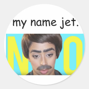 Adesivo Meu jato conhecido (Liza Koshy)