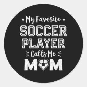Adesivo Meu jogador de futebol favorito me chama de mamãe