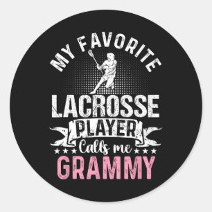 Adesivo Meu Jogador De Lacrosse Favorito Me Chama De Engra