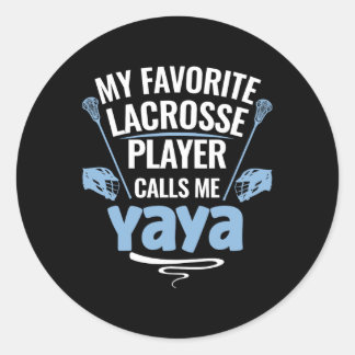 Adesivo Meu Jogador De Lacrosse Favorito Me Chama Yaya