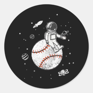 Adesivo Meu Jogo Está Fora Deste Mundo! Baseball Spaceman