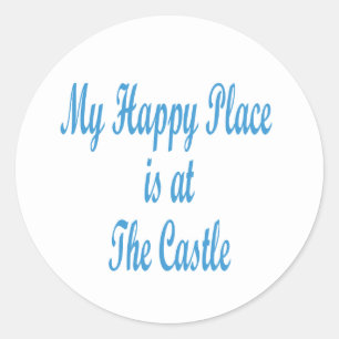 Adesivo Meu Lugar Feliz Está No Vestido Do Castelo