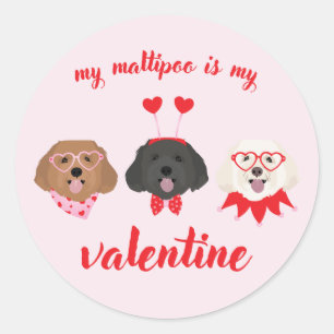 Adesivo Meu Maltipoo É Meu Namorados