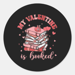 Adesivo Meu Namorados É "Amor Lendo Bookworms"