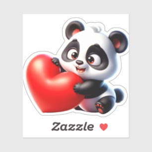 Adesivo Meu namorados panda