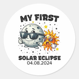 Adesivo Meu Primeiro Eclipse Solar Total Abril 8 2024 Todd