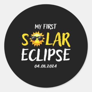 Adesivo Meu Primeiro Elipse Solar 8 de abril de 2024 Crian