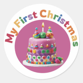 Adesivo Meu Primeiro Natal #1