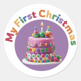 Adesivo Meu Primeiro Natal #2