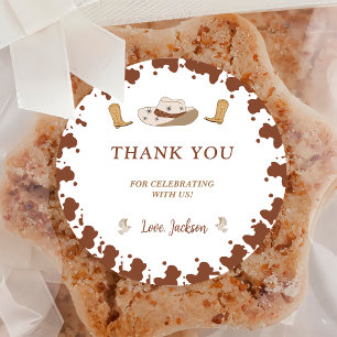 Adesivo Meu Primeiro primeiro aniversario Rodeo Cowboy